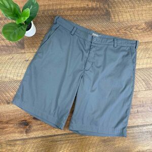 NIKE GOLF 38 Tour Performance Dri Fit Golf Shorts Mens Gray Sport